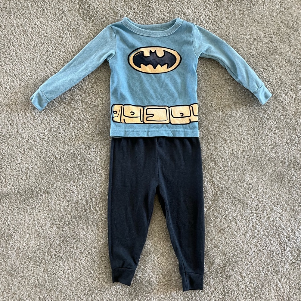 2T Supersoft Batman Pajamas
